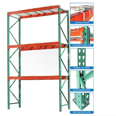 China Corrosion Protection Nanjing Service Rack Teardrop Storage Pallet Racking Cargo And USA Type Storage Rack Equipment for sale