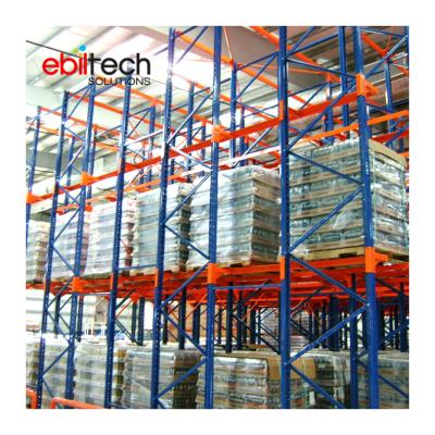 China Corrosion protection warehouse pallet stretching fifo high density drive in pallet rack in Nanjing for sale