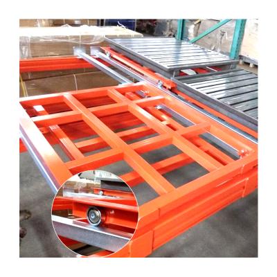 China Corrosion Protective Push Load Back Racks Pallet Racking System High Price for sale