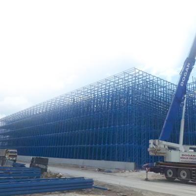 China Corrosion Protection Warehouse Rack Building Rack System Automated Clad Warehouse System for sale