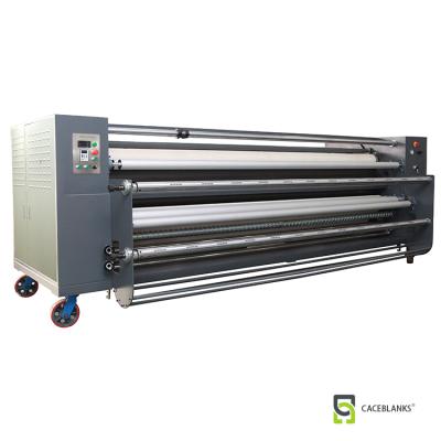 China Fabric Printer Large Format Roll Cloth Drum Heating Press Calander Roll To Roll Sublimation Machine R1700 for sale