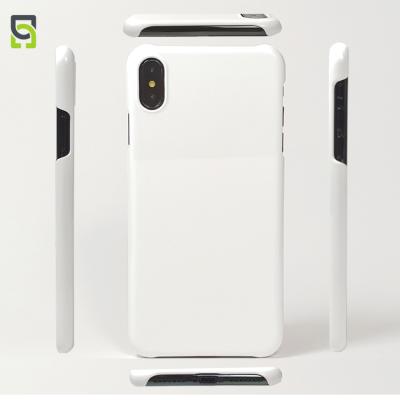 China Unique High Quality Blank 3D Heat Transfer Sublimation Coated 100% Printable PC Phone Case For iPhone XR for sale