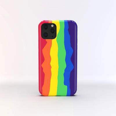 China Coloful Diy 3D Pad Sublimation Closed Side Type Matte And Glossy Mobile Case For iPhone 12 Pro for sale