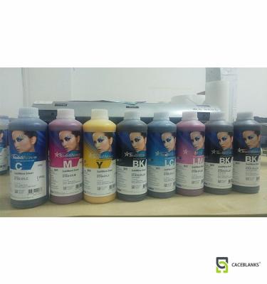 China excellent quality good price 8 color transfer machine ink for epson 1390 INK1101 printer for sale