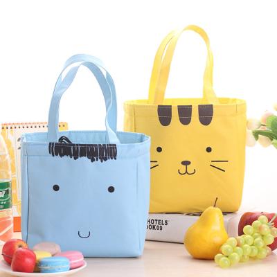 China New high quality outdoor picnic lunch box lunch ice bag waterproof portable student large bag warm canvas bag for sale