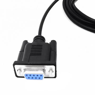 China 1 m2 m TRS 3.5mm Male Routers Customs Services to RS232 DB9 Router 9pin Cable Female Plug for sale