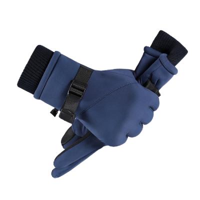 China Custom Touch Screen Gloves Waterproof Winter Warm Outdoor Touch Screen Gloves For Anti Slip OEM Logo for sale