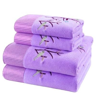 China Factory Direct Sales Child Safe Super Absorbent Extra Thick Set Of Microfiber Bath Towel Cardboard Towels for sale