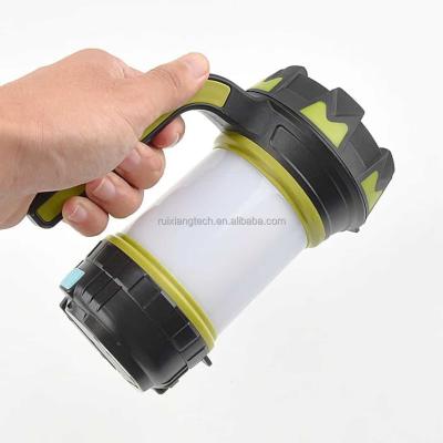 China High Lumen LED Torch Light Rechargeable Lantern Flashlight Outdoor Camping Lantern Best For Outdoor Camping for sale