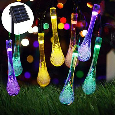 China LED String Lights Outdoor Christmas Laser Light Led Solar Hot Selling 30 String Lights For Holiday/Home/Garden/Party Decorations for sale