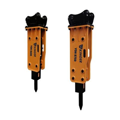 China Construction of KINGER HOT SALE HYDRAULIC ROCK BREAKER hydraulic rock breaker for backhoe hammer excavator hydraulic breakers for sale