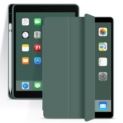 China Lightweight Slim Smart Trifold Cover For Released Apple iPad Smart Cover iPad 7th Generation 10.2 Inch 2019 Tablet for sale