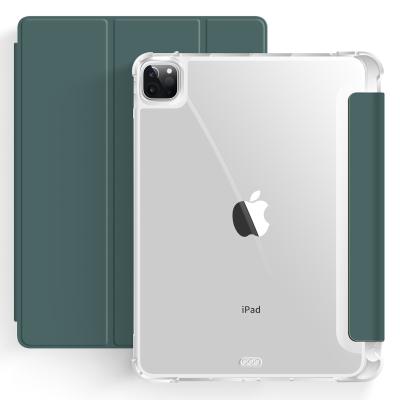 China Lightweight Transparent Back Smart Case For iPad Case For 12.9 Inch iPad Pro For 2021), Compatible With Pencil, Auto Cover Wake/Sleep for sale