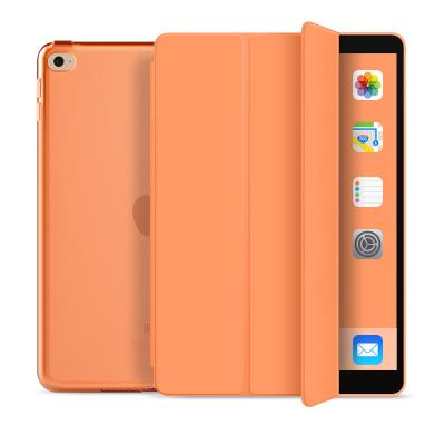 China Lightweight Hard Back Smart Triple Holder Cover Device Compatible For Apple iPad 9.7 6th Generation Case iPad 2018 for sale