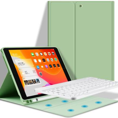 China 2020 New Fashion Lightweight Cover Shockproof Case With Keyboard Pencil Holder For Apple iPad 10.2 2020 for sale