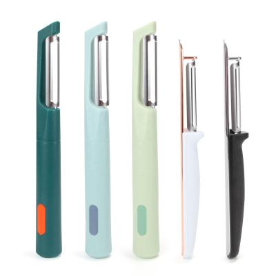 China Viable Potato Peeler Stainless Steel Fruit Vegetable Knife Grater Kitchen Instruments Apple Parer Potato Peeler for sale