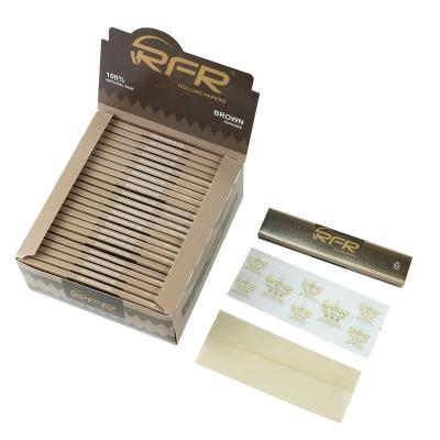 China Custom Rolling Papers 32 Rolling Papers Tall Natural Arabic Stick Unbleached Rolling Paper For Smoking Paper Roll for sale