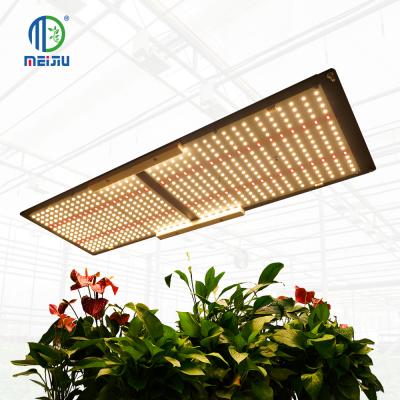 China Seed Starting Meijiu 288 Watt 240w Lm301h Lm301b 660nm 240 Full Far Red IR Panel Led Grow Light For Indoor Breeding for sale