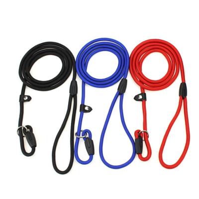 China Wholesale Viable Wear Resistant Nylon Pet P Rope Pet Chain Leads Puppy Training Leash Dog Leash Chain for sale