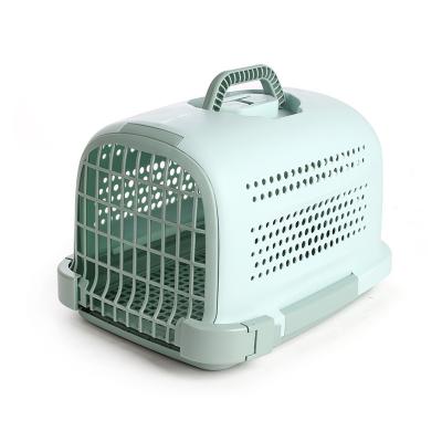 China Wholesale Breathable Outdoor Breathable Pet Flight Box Air Box Pet Cat and Dog Backpack Pet Cage for sale