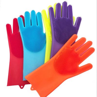 China Viable Wholesale Pet Hair Glove Silicone Massage Grooming Grooming Silicone Pet Factory Custom Clean Grooming Gloves Cat Dog Grooming Gloves for sale