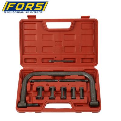 China FORS 5 Size Steel Valve Spring Compressor Removal Tool Kit For Writer And Motorcycle for sale