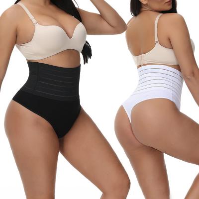 China Running\yoga\jogging\sport\daily women butt lifter panties lift shaper tummy tuck cotton cavity plus high waist thong G-string panties for sale