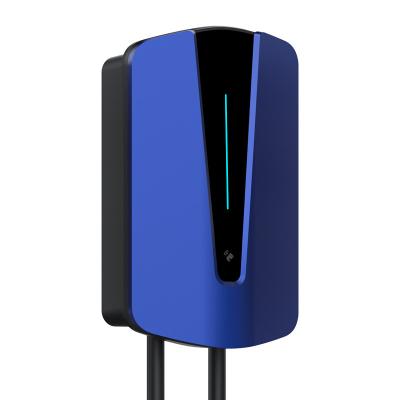 China AC Home Charging Type1 Mobile WIFI Electric Vehicle Pile EV Car Wall Box Charging Station AC Wallbox Wall-mounted EV Fast Charger Wallbox for sale