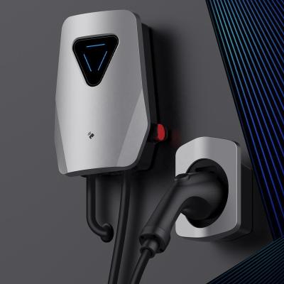 China Commercial/Home GREENWATTZ 32a wallbox 7kw electric car ev charger workersbee electric vehicle ac ev car charging pile station for sale