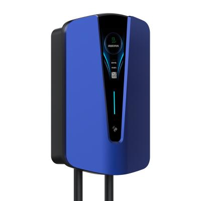 China AC Home Charging Single Phase CCS2 Standard Home AC 7kW/11kW/22kW Electric Vehicles Wall-mounted Charging station for sale