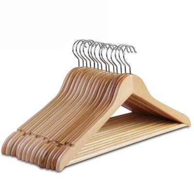 China Betterall Eco-friendly Material Hot Selling Amazon Customize To Save Space Multifunctional Style And Wooden Material Hangers For Shirt for sale