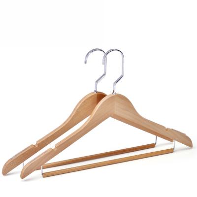 China Betterall Eco-friendly Material White Ladies Pants Underwear Hanger Pants Travel Clothes Suit For Top Hangers Wooden Men for sale