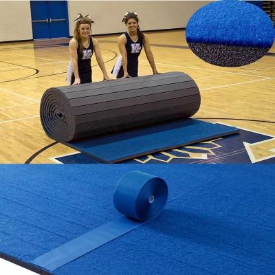 China High Elasticity Customized Judo Flexible Mat Roll Mat Taekwondo Wushu Cheerleading Fitness Mat for sale