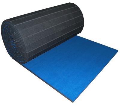 China High Elasticity Cheerleading Gym Mats Flexible Soft Roll Mats 6'x42 Mats Leather Outer Layer for sale