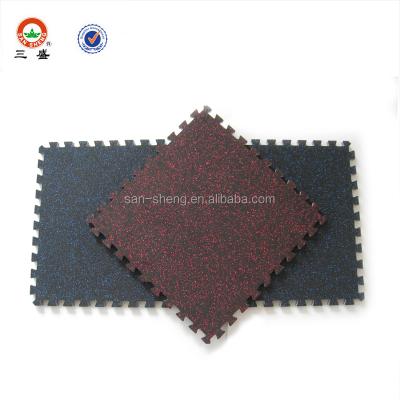 China recycled rubber & Cheap Interlocking Floor Gym Rubber Mat/EVA Foam Interlocking Rubber Mat/Interlocking Rubber Mat For Sale for sale