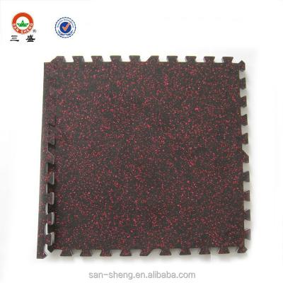 China Anti-Slip Floor Mats Bodybuilding EVA Floor Mats Rubber Top Floor Mats Fitness Mats for sale