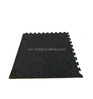 China Anti-slip gym rubber mat to protect the floor for sale