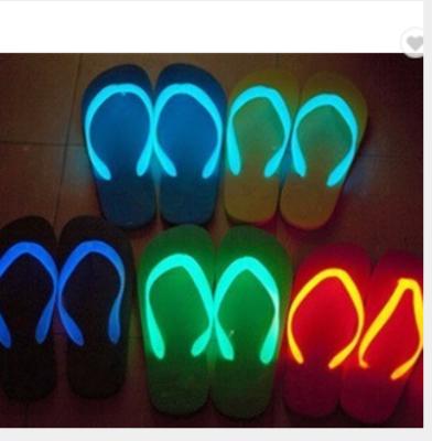 China 2022 New Durable Colorful Light Slippers Led Ring Light Slipper, Custom Luminous Flip Flops for sale