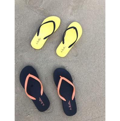 China Colorful Flip Flops Summer Beach Flip Flops in Sand, Die Cut Logo Outsole Workable for sale