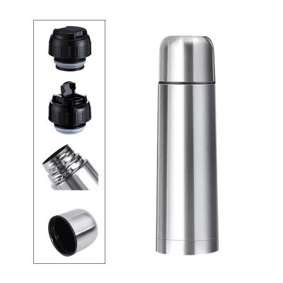 China PORTABLE Bullet Vacuum Flask Double Wall Thermos Bottle Classic Insulated Stainless Steel Mug for sale