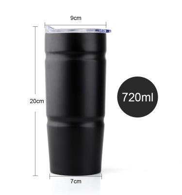 China Factory Direct Sale Viable 24 Ounce Double Wall Stainless Steel Vacuum Insulated Tumbler Wine Tumbler Cup Mugs for sale