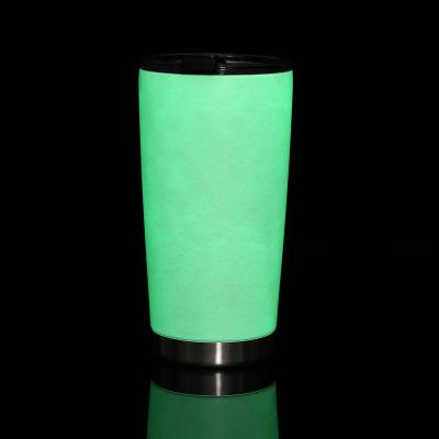 China Amazon Viable Hot Selling Glow In The Dark Tumbler Double Wall Insulated Mug Vacuum Insulated Mug for sale