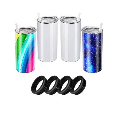 China Factory direct sale viable 12 oz double wall stainless steel glow in the dark vacuum insulated beer cola can coolers for sale