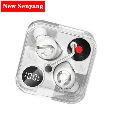 China Portable Earplugs E89 Bluetooth Headphones TWS Mini Transparent Earplugs Music Entertainment In-Ear Comfortable Wireless Hi-Fi Stereo Wireless Sustainable Wear for sale