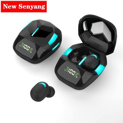 China New G7S Bluetooth Viable Wireless Headset TWS Esports Gaming Digital Display Sports Dual Mode In-Ear Mini Earbuds Glare Blast Light for sale