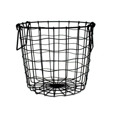 China Flower Modern Metal Servicio Lavenderia Mesh Laundry Basket Toy Storage Boxes Nordic Luxury Laundry Bag for sale