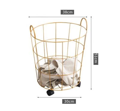 China Modern Metal Mesh Bag Laundery Trolley Storage Toys Smart Lavender Servicio Servicio Lavender Supplies Surf Laundry Detergent With Wheels for sale