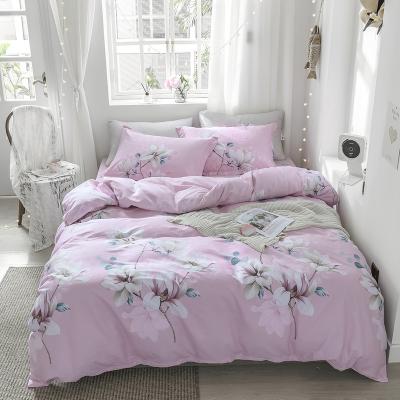 China From China popular manufacturer of high quality cotton pattern breathable quilt cover sheet pillowcase home textile for sale