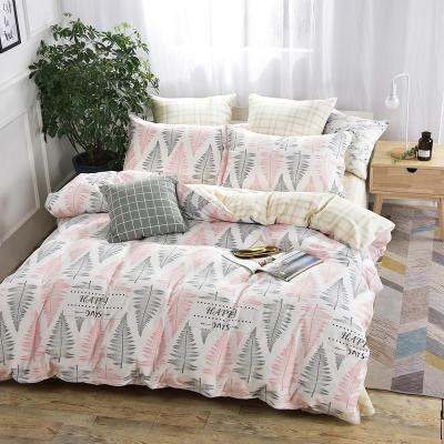 China China Manufacturer Breathable Home Textile High Quality Cotton Popular Pattern Quilt Cover Sheet Pillowcase for sale