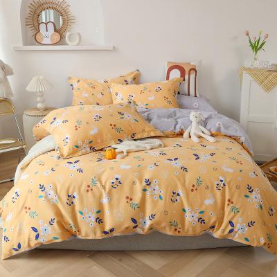 China 100% Blanket, Pillow Case, Sheet Set China Home Textile Pattern Breathable Cotton Comforter Popular Manufacturer for sale